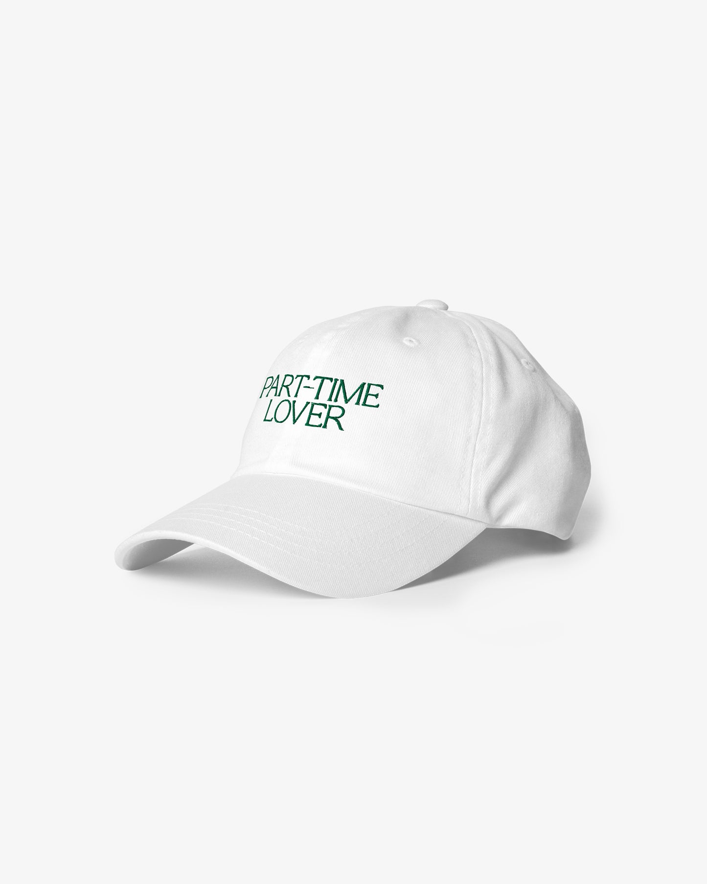 PART-TIME LOVER Dad Hat - White/Green