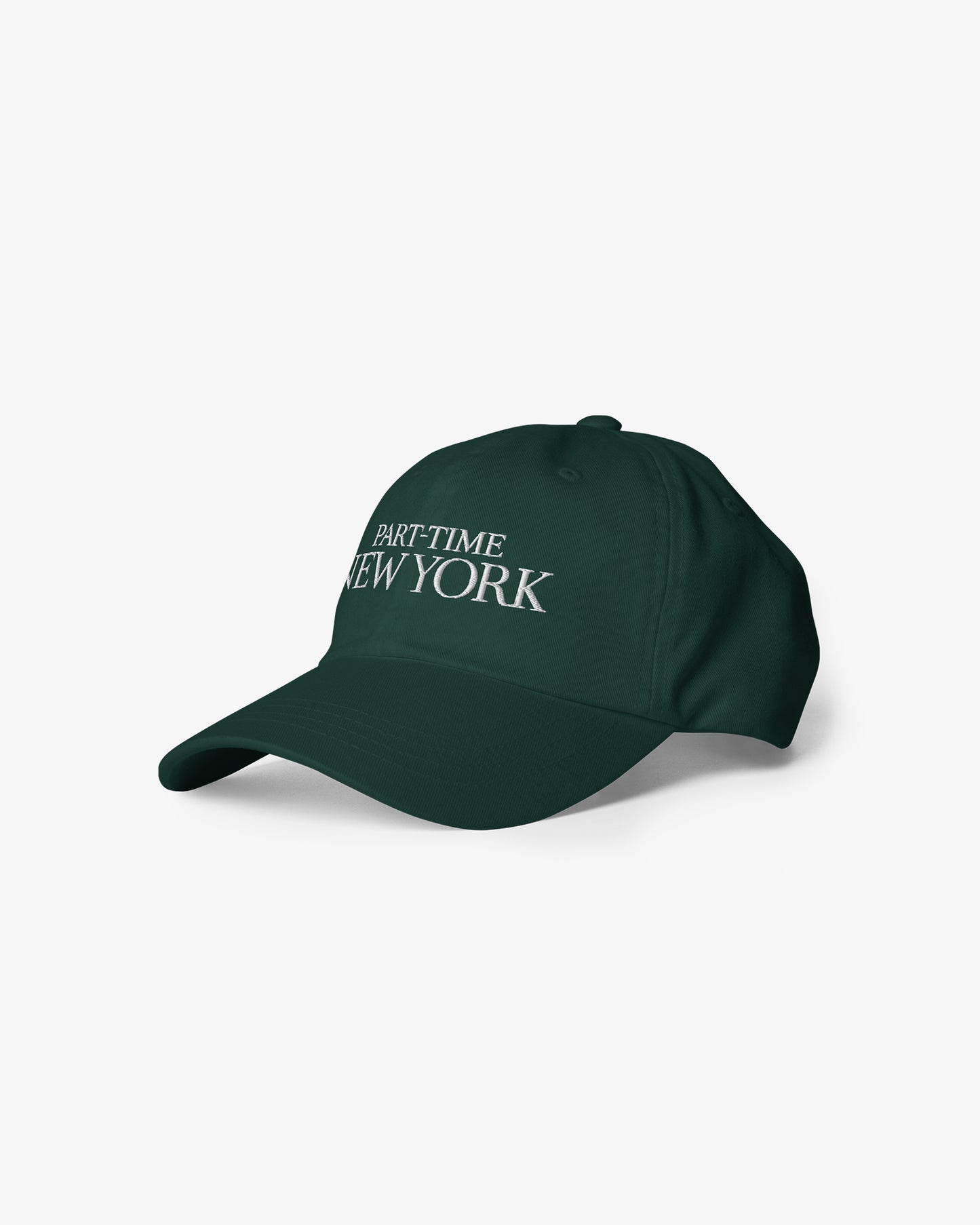 PART-TIME NEW YORK Dad Cap - Green/White