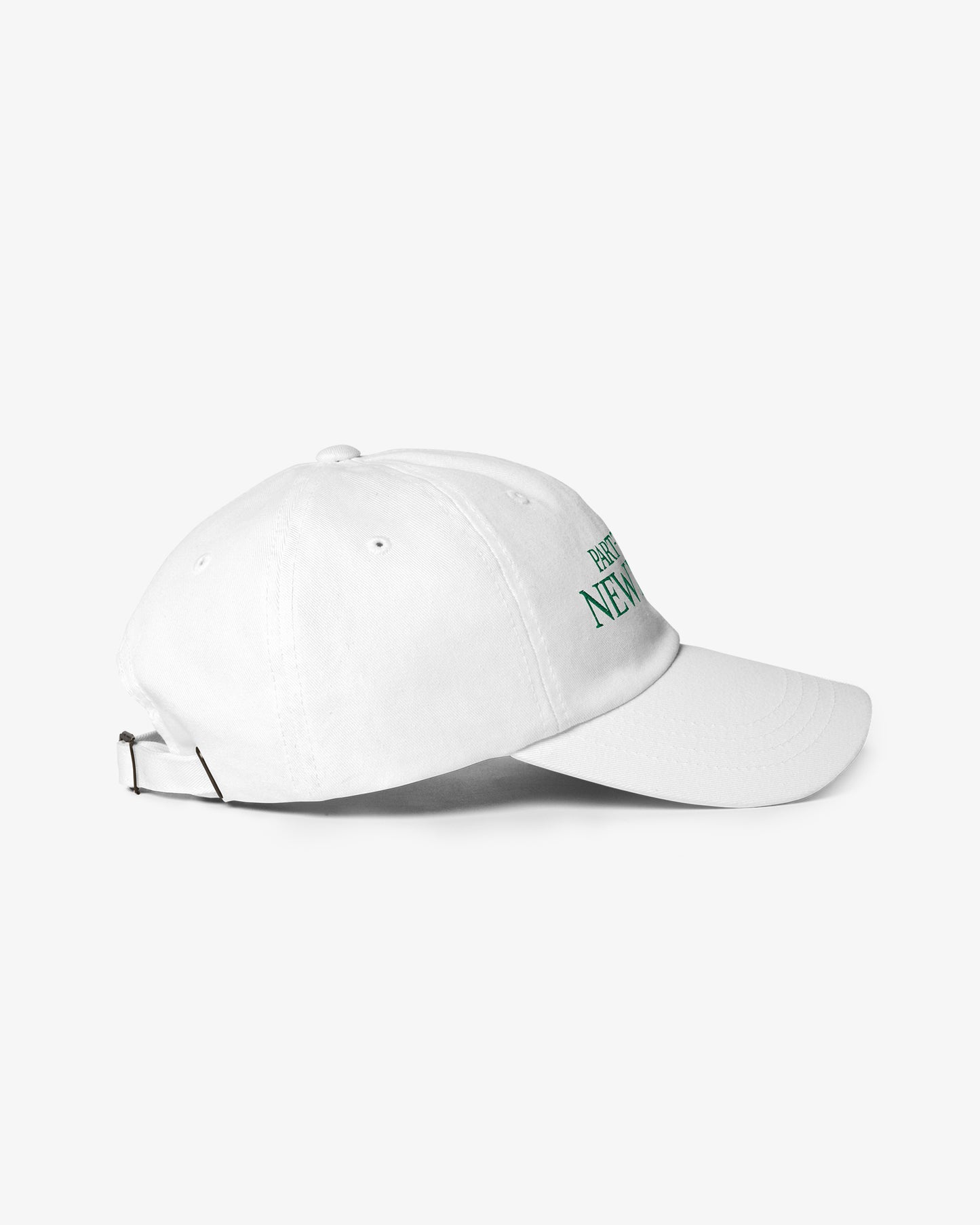 PART-TIME NEW YORK Dad Cap - White/Green