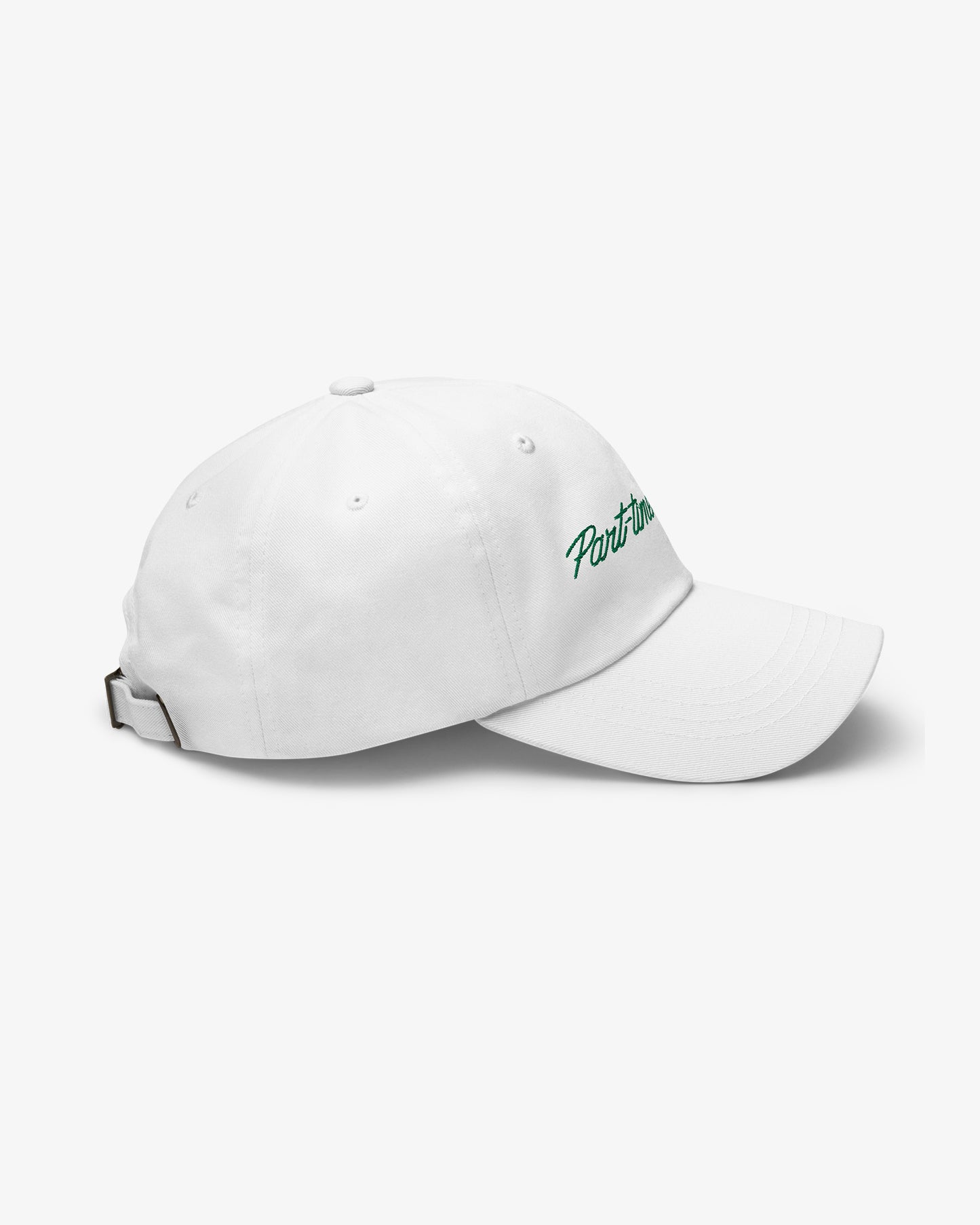 Lover Script Dad Hat - White/Green